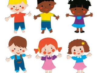 NAKLEJKI PIAN A`6 DZIECI  4636