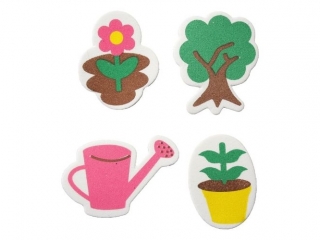 NAKLEJKI PIAN A`70 KWIATY 4674