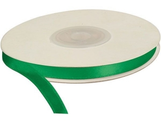 Wstążka satynowa 6mm/25m zieleń bożonarodzeniowa