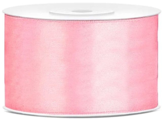 Wst��ka satynowa 38mm/25m jasnor�owa