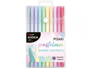 PISAKI PASTELOWE 10 KOLORÓW KIDEA