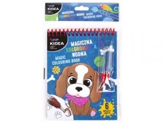 MAGICZNA WIELORAZOWA KOLOROWANKA WODNA B KIDEA (PIESKI)