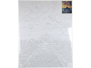 MALOWANIE PO NR.40X50 WYSPA