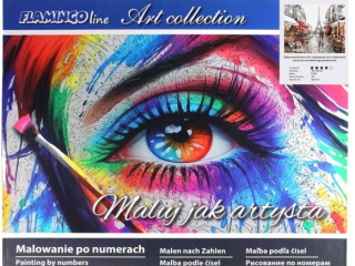 MALOWANIE PO NR.40X50 PARYŻ