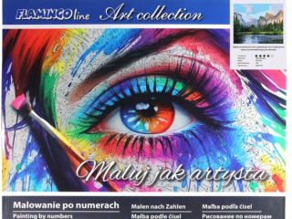MALOWANIE PO NR.40X50 GÓRY