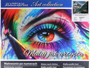 MALOWANIE PO NR.40X50 GÓRY 1