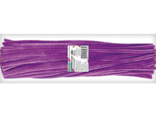 Druciki dekoracyjne 0, 6x30cm fioletowe 50szt.