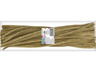 Druciki dekoracyjne 0, 6x30cm beżowe 50szt.