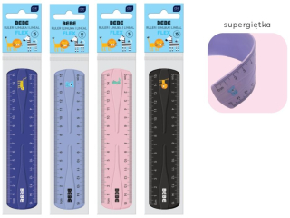 Linijka flex 15cm BEBE Kids