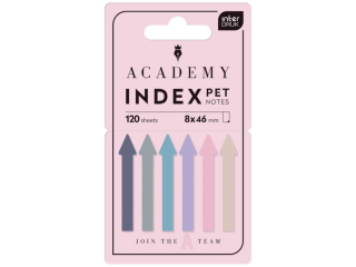 Zakadki indeks.PET ARROWS Academy Paste [opakowanie=12szt]