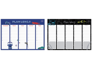 Plan lekcji A4 Boys [opakowanie=10szt]
