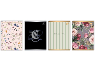 Brulion PT A5 80# METALLIC [opakowanie=5szt]