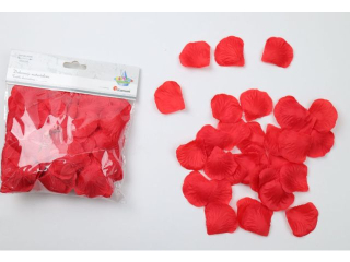 Materia�owe p�atki r� 50x50mm czerwone 200szt. TITWLK26