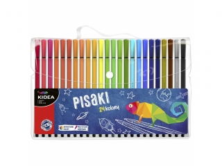 PISAKI W ETUI 24 KOLORY KIDEA