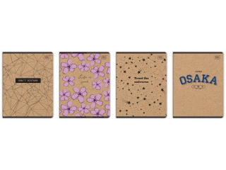 Zeszyt A5 60# M 70g Kraft [opakowanie=10szt]