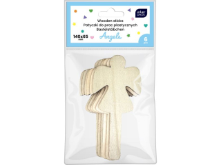 Patyczki drewniane 6szt.Angels