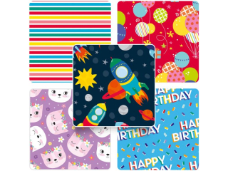 Papier do pakowania Happy Birthday Kids [opakowanie=50szt]