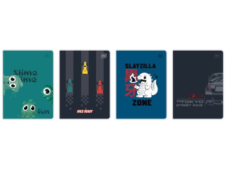 Zeszyt A5 16# 70g UV Boys Mix [opakowanie=20szt]