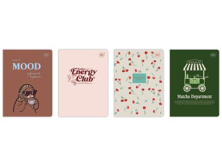 Zeszyt A5 60= M 70g UV Girls MIX [opakowanie=10szt]