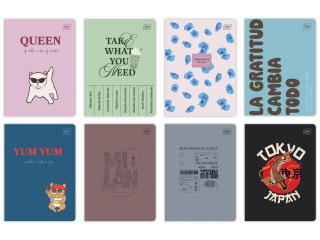 Zeszyt A5 60= M 70g UV Mix [opakowanie=10szt]