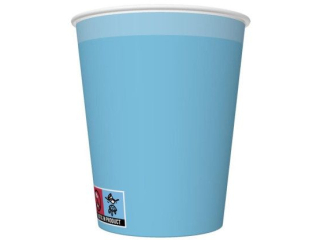 Kubeczki papierowe POL-MAK Maki 8szt. 250ml - Blue [opakowanie=12szt]