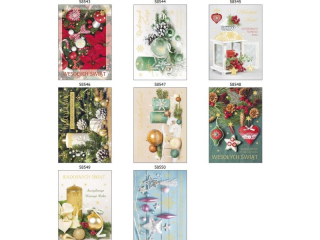 Laurka z�ocona B6Z 117x167 z kopert�  POL-MAK GWIAZDKA B6Z_GWSW_264  [opakowanie=25szt]