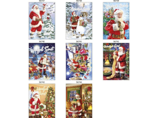 Laurka z�ocona z op�atkiem B6ZO 117x167 z kopert�  POL-MAK GWIAZDKA B6ZO_GWSW_260  [opakowanie=25szt]