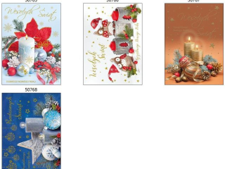 Laurka przestrzenna LPOP 138x190 z kopert�  POL-MAK GWIAZDKA LPOP_GWSW_242  [opakowanie=10szt]