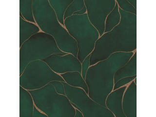 Serwetki POL-MAK Maki Lunch 33cm 20szt. Green Marble with Gold Lines SLOG060001 [opakowanie=12szt]