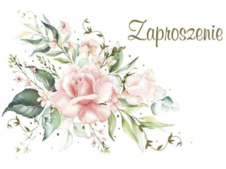 Zaproszenie POL-MAK 10szt. ogólne 160x95 z kopertą Z_OG_61605