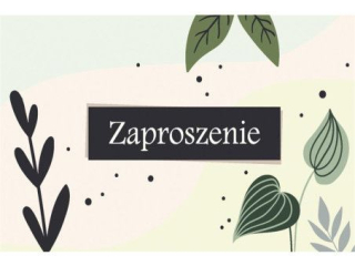 Zaproszenie POL-MAK 10szt. ogólne 160x95 z kopertą Z_OG_61613