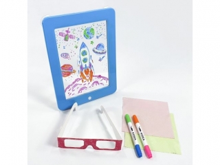 MAGICZNA NEONOWA TABLICA 3D LED KIDEA (NIEBIESKA)