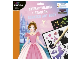 KREATYWNE WYDRAPYWANKI Z SZABLONAMI C KIDEA