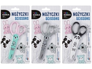 NOŻYCZKI Z FIGURKĄ W ETUI KIDEA