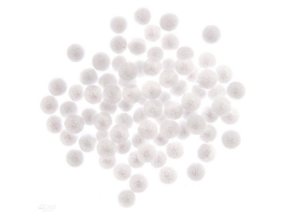 KULKI DEKORACYJNE 1, 5 CM, 80 SZT., OPALIZUJCE [opakowanie=3szt]