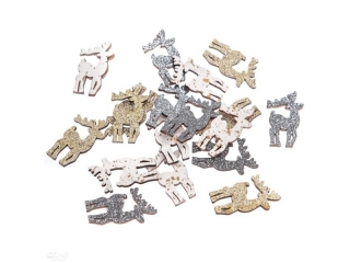 DREWNIANE JELONKI SAMOPRZYLEPNE 2, 1 X 3, 8 CM, 18 SZT., NEUTRALNE [opakowanie=5szt]