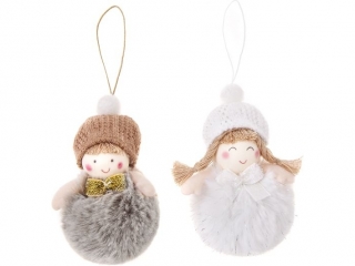 ZAWIESZKI DZIEWCZYNKA x CH�OPIEC, 2 SZT., NEUTRALNE [opakowanie=2szt]