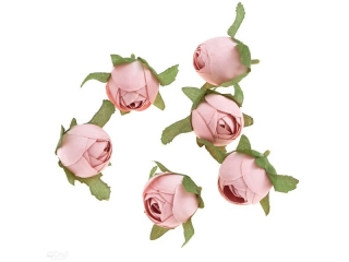 GWKI KWIATOWE - RӯA, 3 CM, 6 SZT., JASNY Rӯ [opakowanie=3szt]