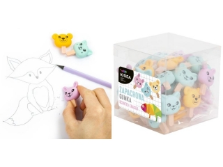 GUMKA DO MAZANIA ZAPACHOWA KOTEK I PANDA KIDEA  [opakowanie=36szt]