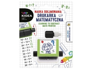 NAUKA ODEJMOWANIA DRUKARKA MATEMATYCZNA KIDEA