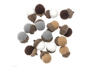 ODZIE PLUSZOWE MIX, 16 SZT. MULTIKOLOR [opakowanie=6szt]