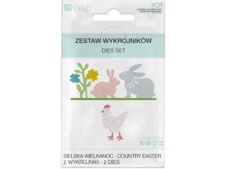 ZESTAW WYKROJNIKÓW DP CRAFT - SIELSKA WIELKANOC, 2 SZT.