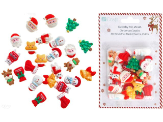 OZDOBY 3D 10 SZT. CHRISTMAS CANDY [opakowanie=6szt]