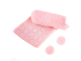 FUTERKOWE POMPONY NA TAMIE JASNY Rӯ 3 CM, 50 SZT. [opakowanie=6szt]