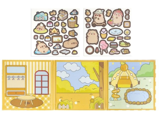 KSIKA MAGNETYCZNA KAPIBARA [opakowanie=3szt]