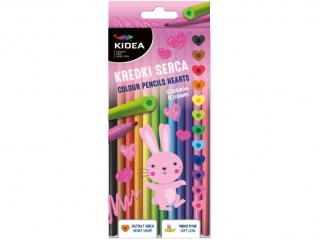 KREDKI SERCA 12 KOLORÓW KIDEA