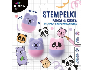 STEMPELEK WAŃKA WSTAŃKA PANDA KIDEA