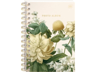 Album na zdjęcia B5 25 kart Metallic Flowers