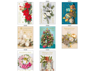 Laurka z�ocona B6Z 117x167 z kopert�  POL-MAK GWIAZDKA B6Z_GWSW_251  [opakowanie=25szt]