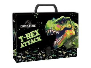 TECZKA Z RĄCZKĄ GRUBA DINOZAUR 20